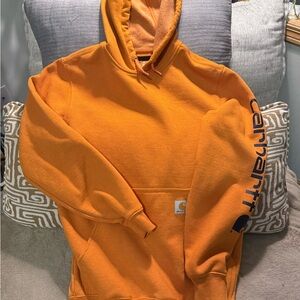 Carhartt Men's Bold Orange Hoodie brand New!